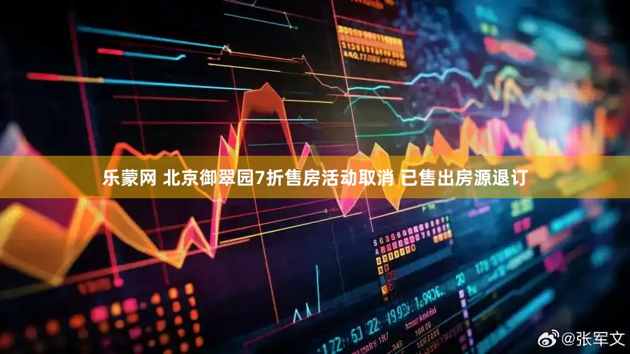 乐蒙网 北京御翠园7折售房活动取消 已售出房源退订